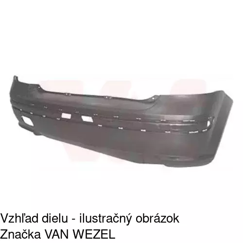 Zadný nárazník 404296 /POLCAR/ - obr. 1