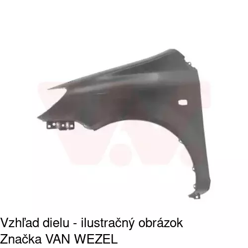 Predný blatník 404401 /POLCAR/ - obr. 1
