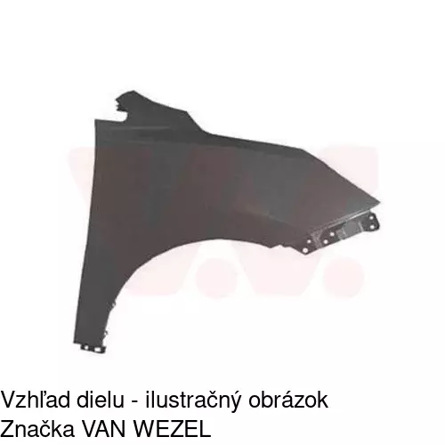 Predný blatník 404802 /POLCAR/ - obr. 1