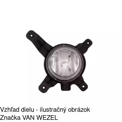 Hmlové svetlo - predné 404829-E /POLCAR/ - obr. 2