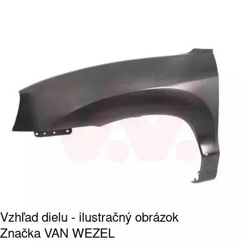 Predný blatník 405002-2 /POLCAR/ - obr. 1
