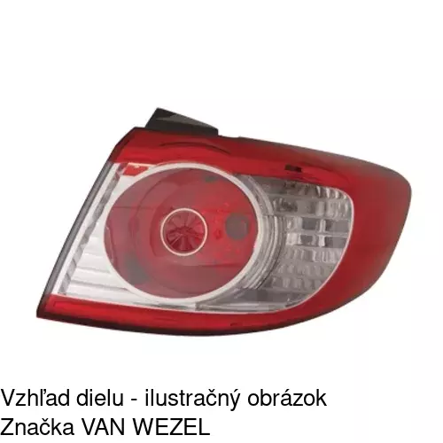 Zadné svetlo 405288-E /POLCAR/ - obr. 1