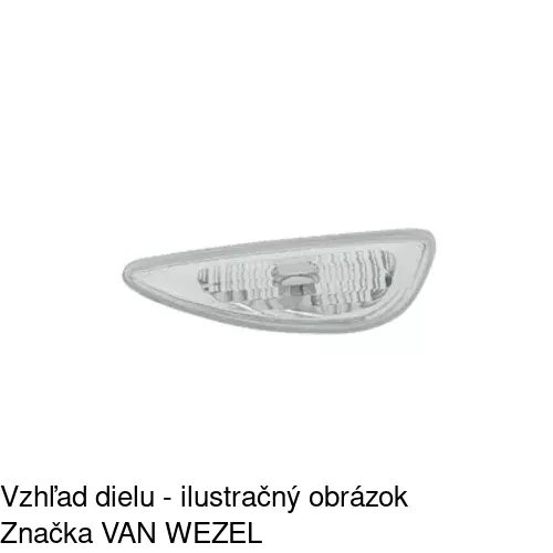 Bočná smerovka POLCAR 40C2195X