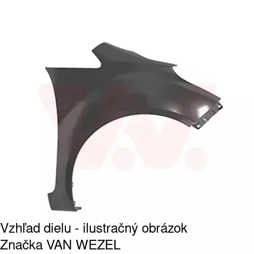 Predný blatník 40L102 /POLCAR/ - obr. 1