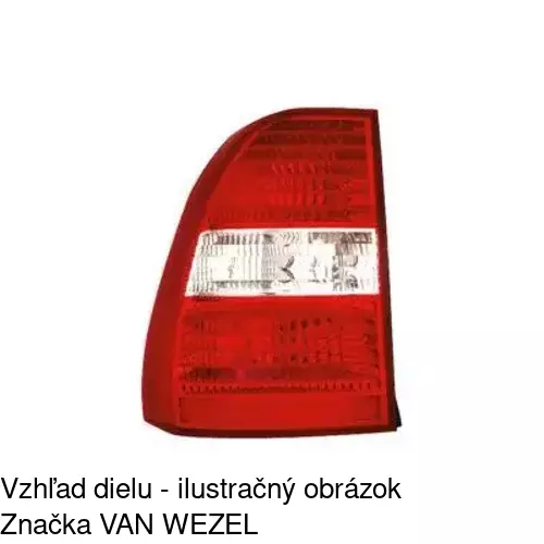 Zadné svetlo 4103871E /POLCAR/ - obr. 1