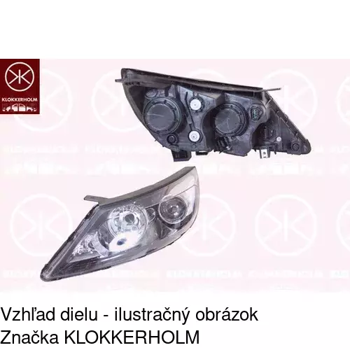 Hlavný reflektor 4104091E /POLCAR/ - obr. 3