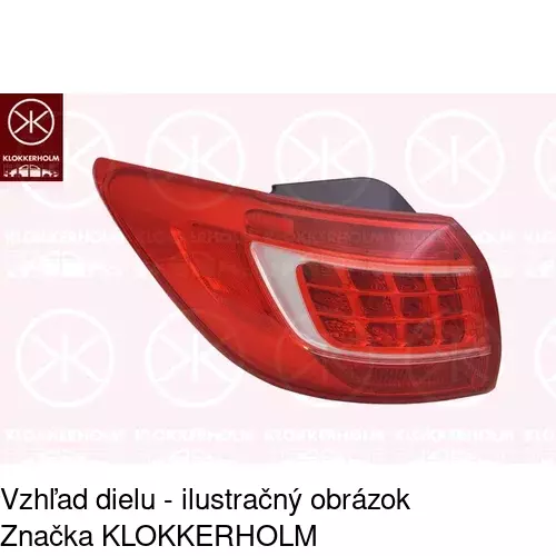 Zadné svetlo 410488-E /POLCAR/ - obr. 2