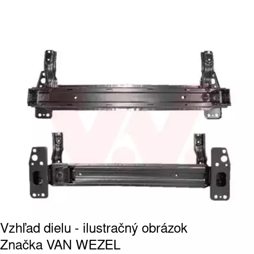 Výstuha nárazníka POLCAR 41A107-3