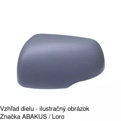 Rám vonkajšieho zrkadla POLCAR 41A154PM
