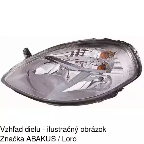 Hlavný reflektor 421710-H /POLCAR/ - obr. 4
