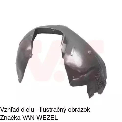 Podblatník (plast) 4220FP1T /POLCAR/ - obr. 2