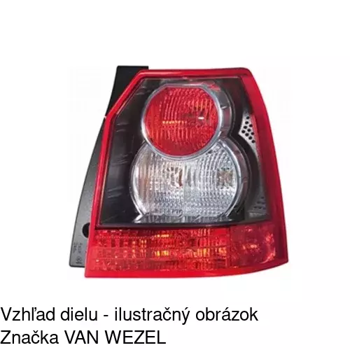 Zadné svetlo 4312881T /POLCAR/ - obr. 1