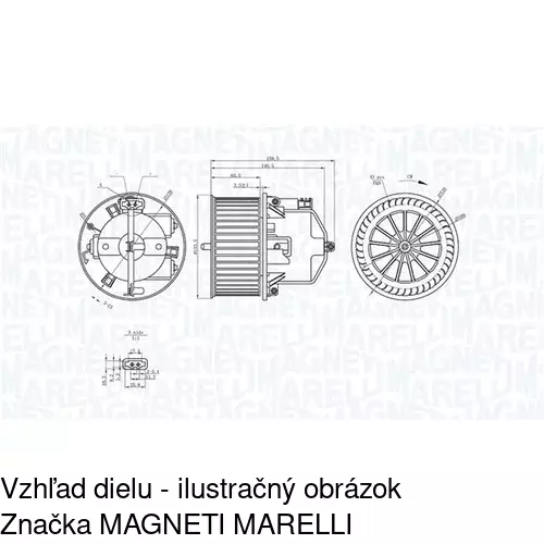 Ventilátory kúrenia POLCAR 4312NU1X