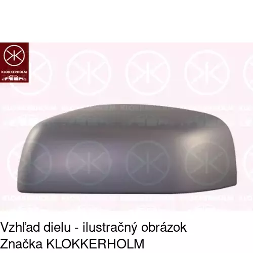 Rám vonkajšieho zrkadla 432455PM /POLCAR/ - obr. 4