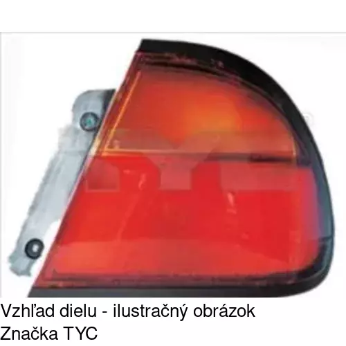 Zadné svetlo POLCAR 4507880E