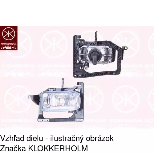 Hmlové svetlo - predné 4517291E /POLCAR/ - obr. 2