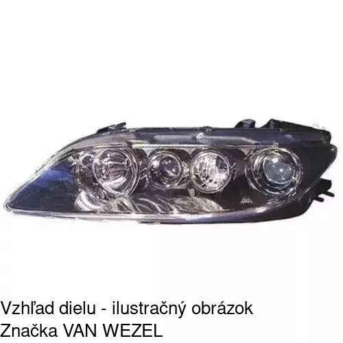 Hlavný reflektor 4519094E /POLCAR/ - obr. 1