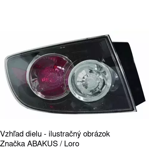 Zadné svetlo 4541888E /POLCAR/ - obr. 1