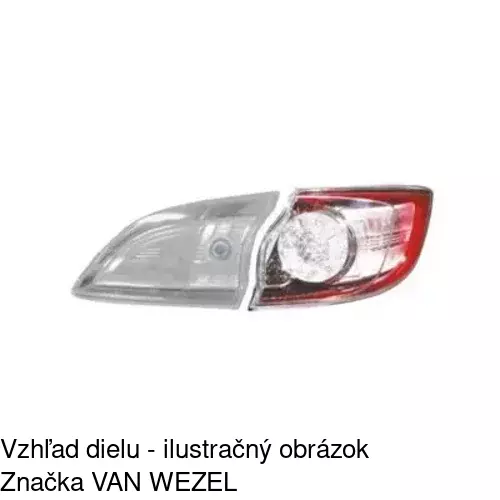 Zadné svetlo 4542886E /POLCAR/ - obr. 2
