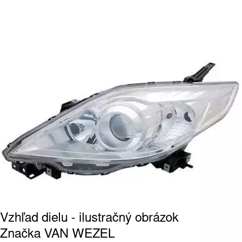 Hlavný reflektor 4550092E /POLCAR/ - obr. 4