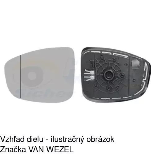 Vonkajšie zrkadlo 45X1524M /POLCAR/ - obr. 3
