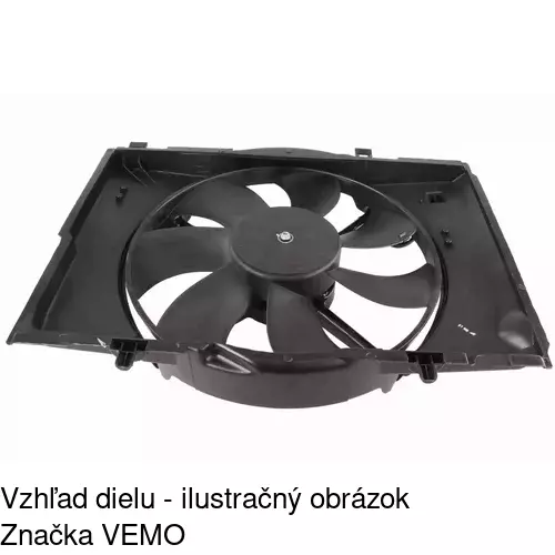 Ventilátory chladičov POLCAR 500223W3