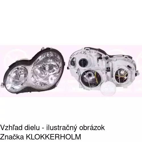 Hlavný reflektor 5003102U /POLCAR/ - obr. 2