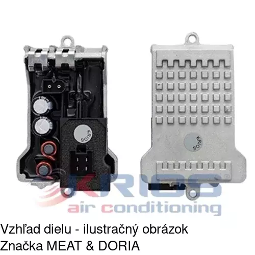 Ovládače klimatizácie 5003KST1X /POLCAR/ - obr. 4