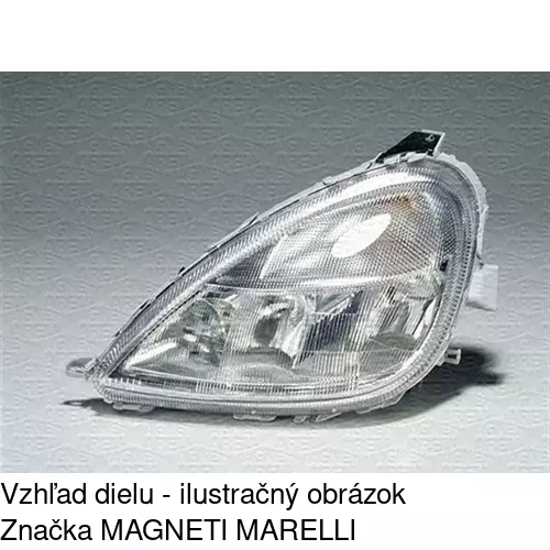 Hlavný reflektor 5005101U /POLCAR/ - obr. 1