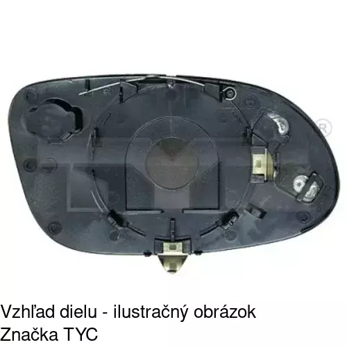 Vonkajšie zrkadlo 5005526M /POLCAR/ - obr. 4