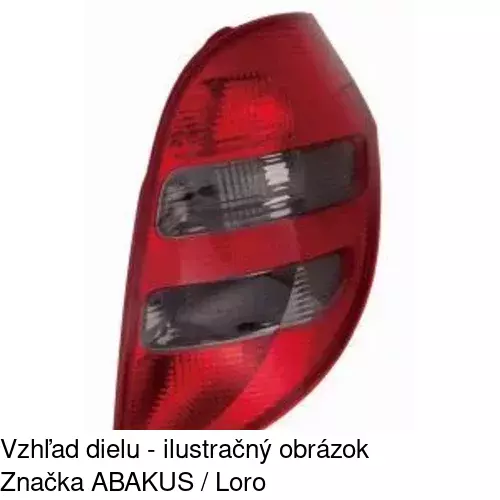 Zadné svetlo 5006881E /POLCAR/ - obr. 2
