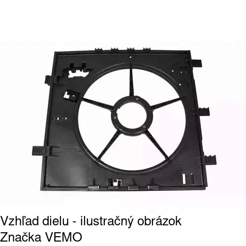 Ventilátory chladičov POLCAR 501223W1
