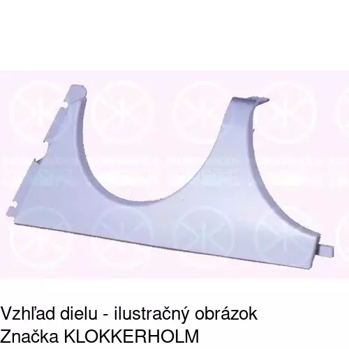 Lišta pod reflektorom 501506-1 /POLCAR/
