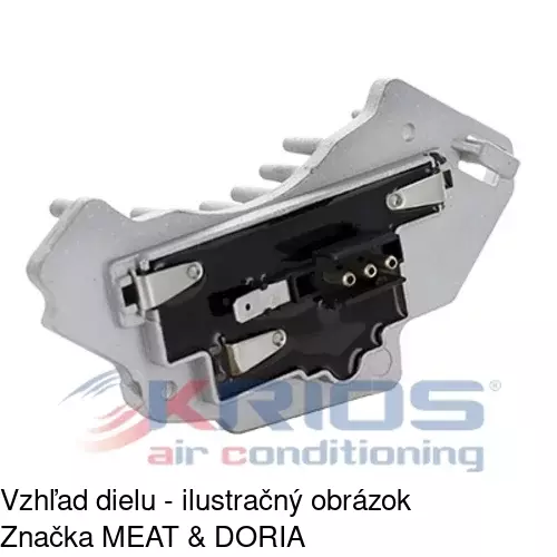 Ovládače klimatizácie 5015KST2X /POLCAR/ - obr. 3