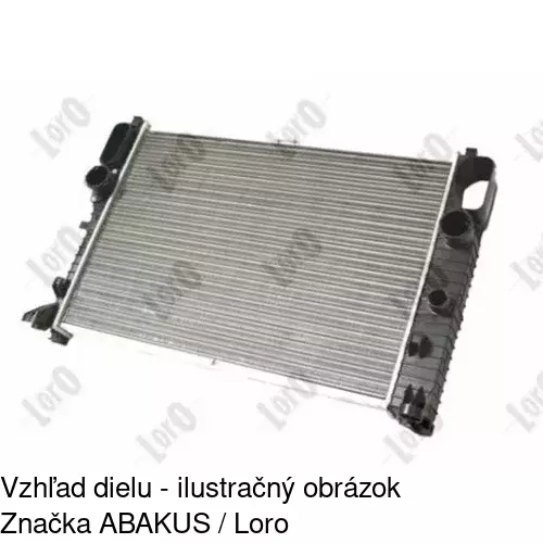 Chladiče vody 5016081X /POLCAR/ - obr. 2