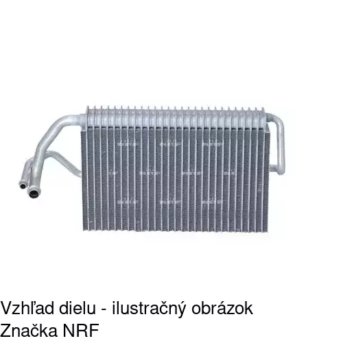 Výparník klimatizácie 5016P8-1 /POLCAR/ - obr. 1