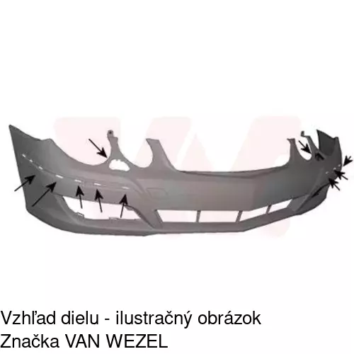 Predný nárazník 501707-4 /POLCAR/ - obr. 1
