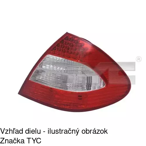 Zadné svetlo POLCAR 5017882X