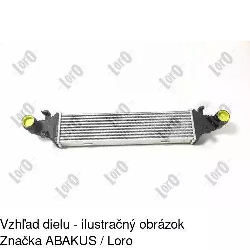 Chladiče vzduchu (Intercoolery) 5018J82X /POLCAR/ - obr. 3