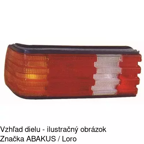 Zadné svetlo POLCAR 5024873X