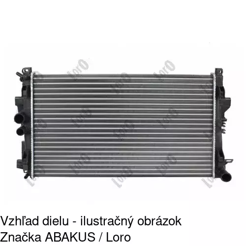 Chladiče vody 504008B1 /POLCAR/ - obr. 2