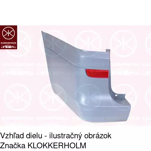Rámik nárazníka POLCAR 504097-1