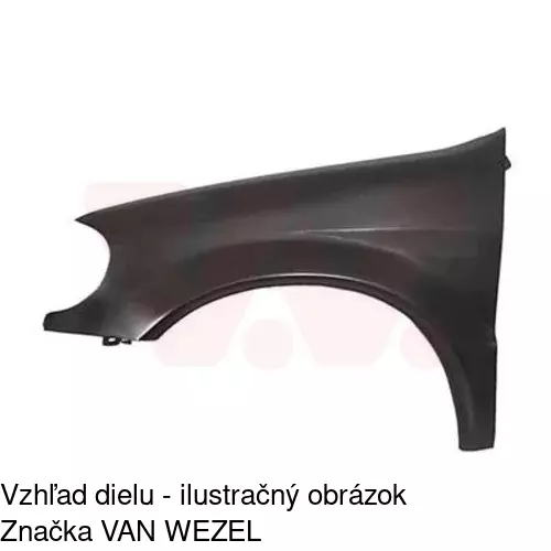 Predný blatník 504401-2 /POLCAR/ - obr. 1