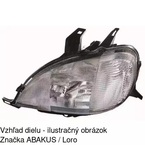 Hlavný reflektor 5044091H /POLCAR/ - obr. 5