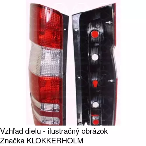 Zadné svetlo 5065870E /POLCAR/ - obr. 2