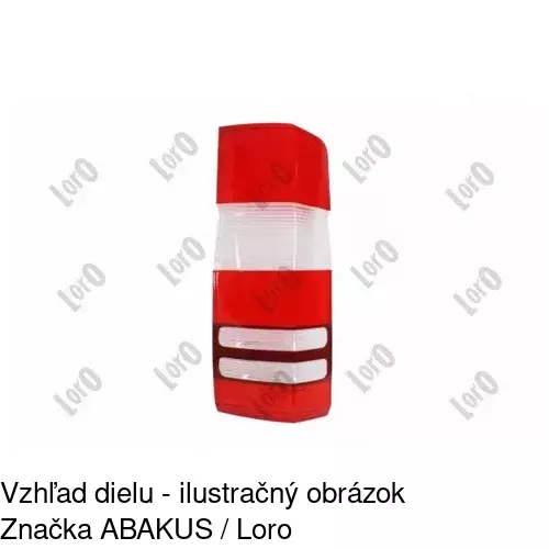 Zadné svetlo 5065870E /POLCAR/ - obr. 3