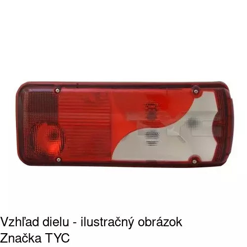 Zadné svetlo POLCAR 5065885E