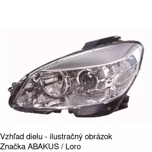 Hlavný reflektor 507009-E /POLCAR/ - obr. 4