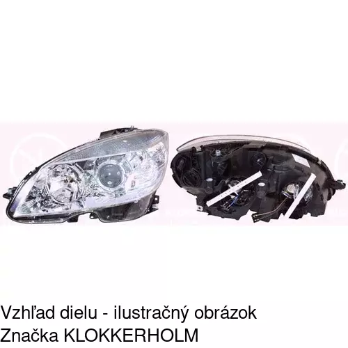 Hlavný reflektor 5070091E /POLCAR/ - obr. 1