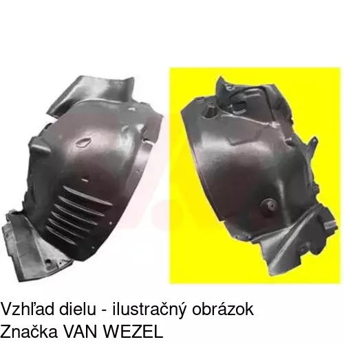 Podblatník (plast) 5070FL2T /POLCAR/ - obr. 1